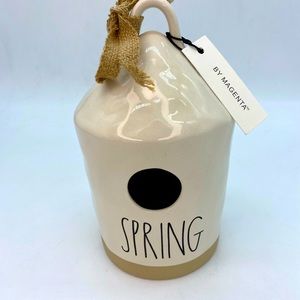 Rae Dunn SPRING Birdhouse